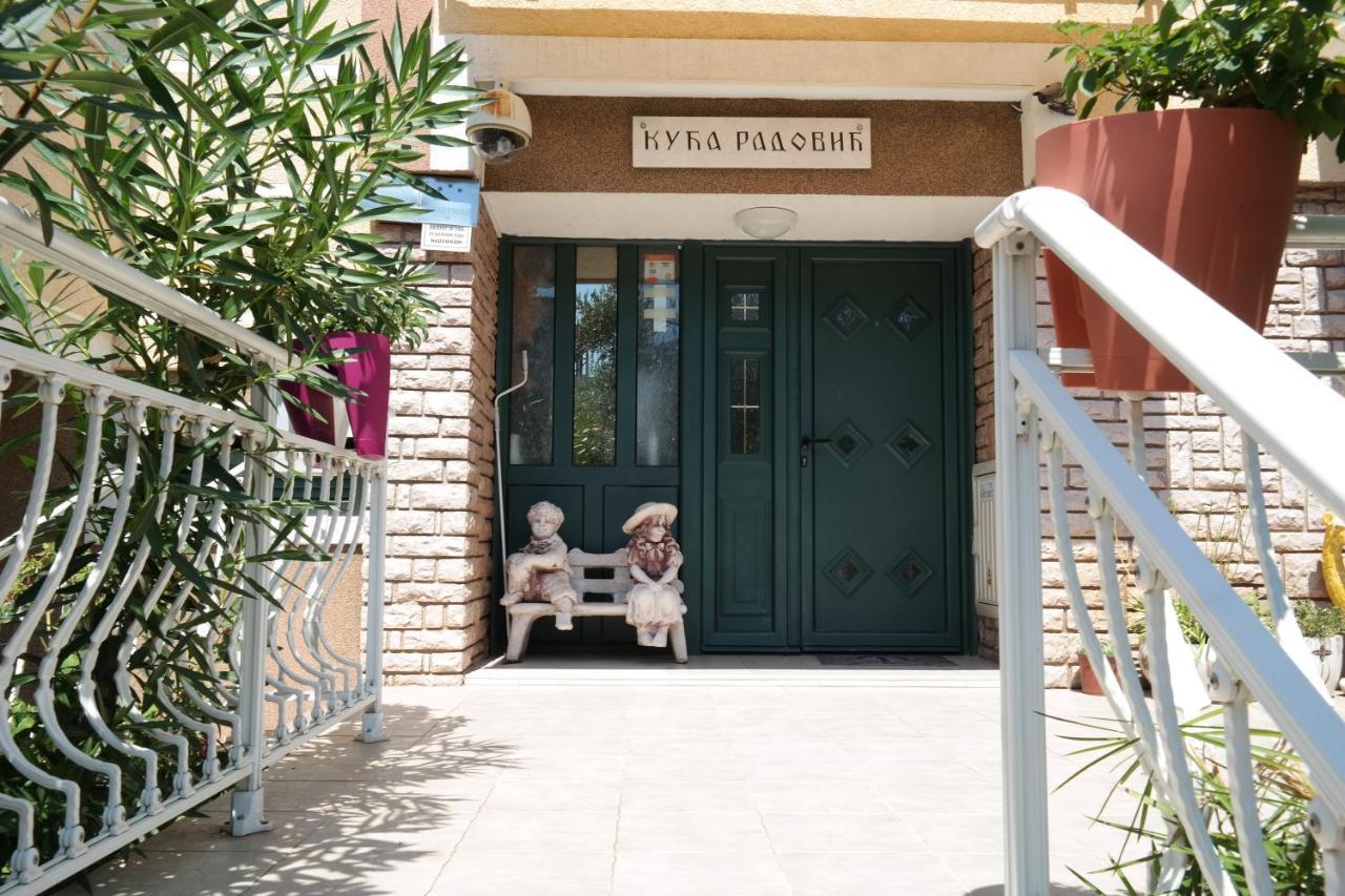 Kuca Radovic Hotel Petrovac Buitenkant foto